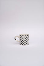 Checkered Ceramic Cup
