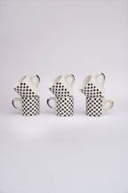 Checkered Ceramic Cup