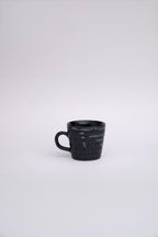 Black Stripped Ceramic Cup